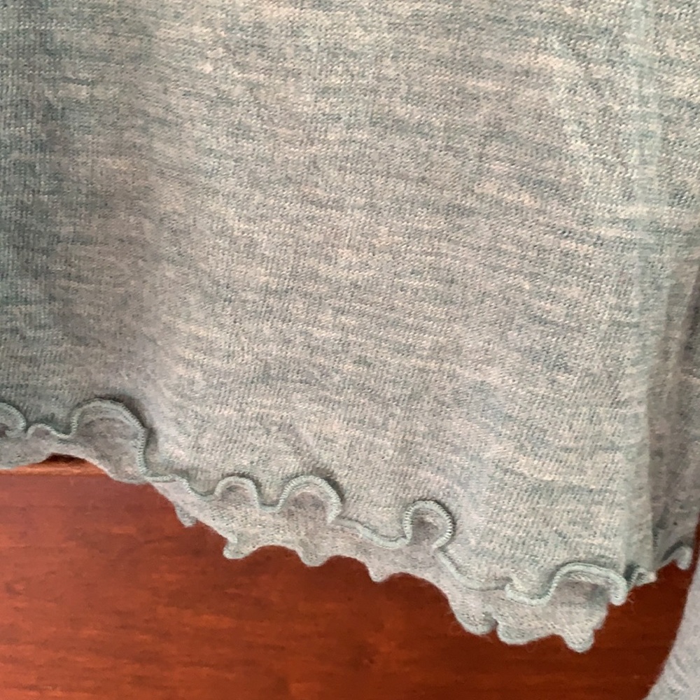 Anthropologie (Moth) green/blue sweater - L - Picture 5 of 12